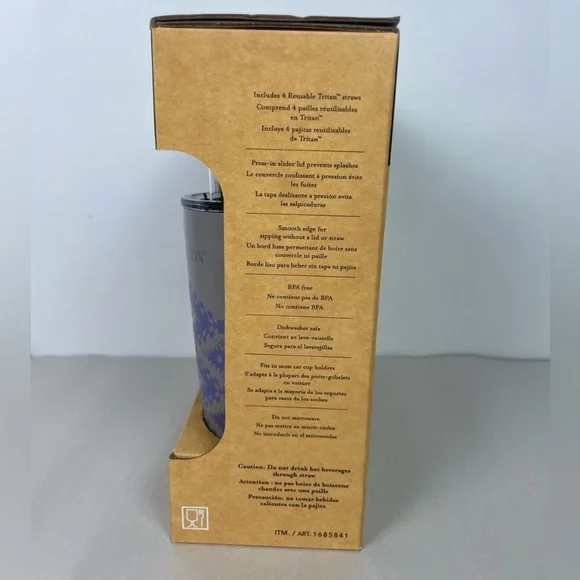 Pendleton 20oz Stainless Steel Hot/Cold Double Wall Insulated Tumbler Set - Picture 2 of 7